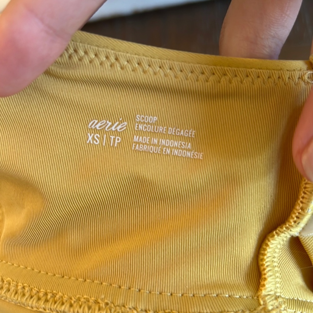 Aerie scoop swim top